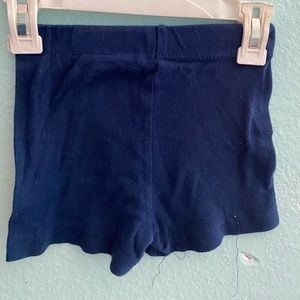 Navy blue shorts